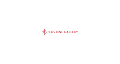 Desktop Screenshot of plusonegallery.com